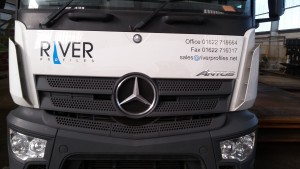Our modern fleet of delivery vans