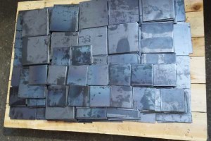 Shearing metal plates Metal Profiling Kent